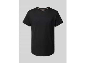 8058700543794 - T-Shirt mit Label-Stitching