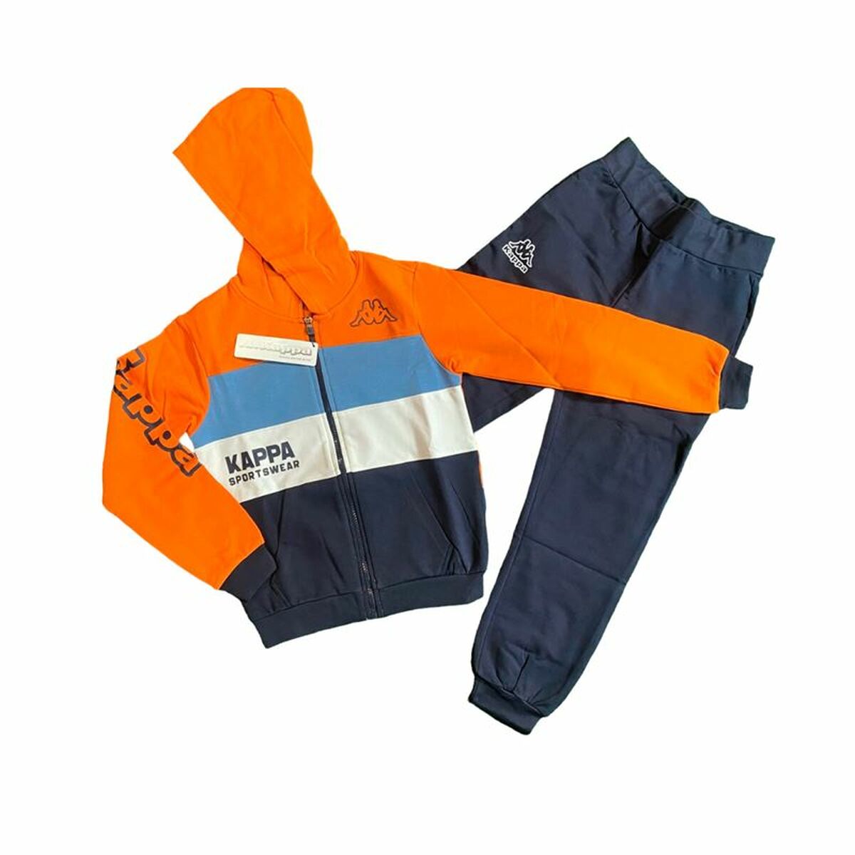 8058707244458 - Kinder-Trainingsanzug 8031T0060 Orange 8058707244458 - Kinder-Trainingsanzug 8031T0060 Orange