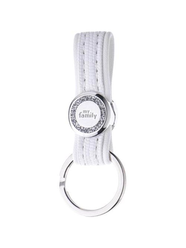 8058773278784 - Saint Tropez Keyring White