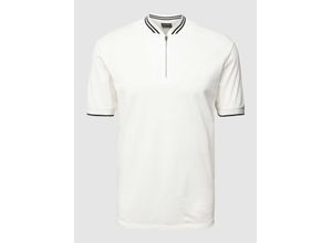 8058947173297 - Slim Fit Poloshirt mit Kontraststreifen