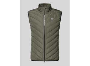 8058947446674 - Steppweste mit Stehkragen