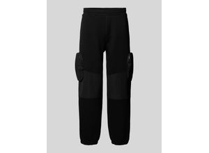 8058947486229 - Loose Fit Sweatpants mit Cargotaschen Modell PANTALONI