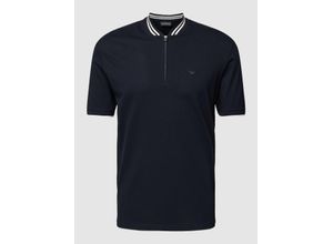 8058947752119 - Slim Fit Poloshirt mit Kontraststreifen