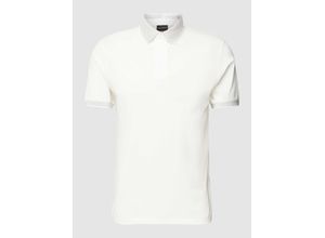 8058947967810 - Poloshirt mit Label-Stitching