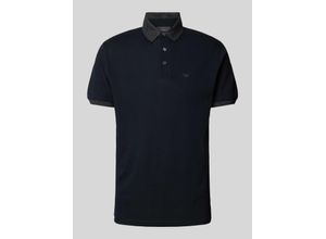 8058947968787 - Poloshirt mit Label-Stitching