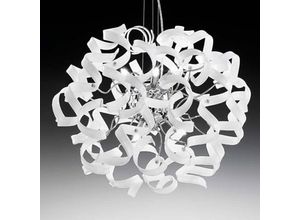 8058983362396 - Metallux Hängeleuchte WHITE 50 cm Ø