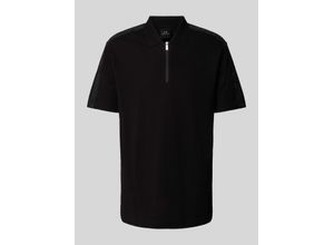 8058997066495 - Regular Fit Poloshirt mit Label-Stitchings