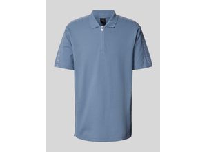 8058997066570 - Regular Fit Poloshirt mit Label-Stitchings