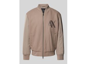 8058997097970 - Bomberjacke mit Label-Stitching