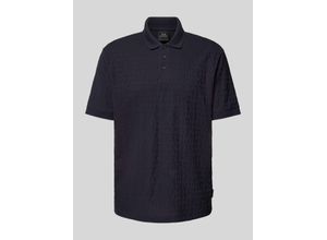 8058997101035 - Regular Fit Poloshirt mit Strukturmuster 8058997101035 - Regular Fit Poloshirt mit Strukturmuster
