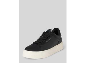 8058997294744 - Ledersneaker mit Label-Print Modell Lion