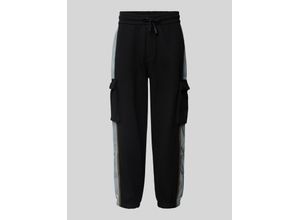 8058997377423 - Tapered Fit Sweatpants mit Cargotaschen Modell ATHLETIC MIX