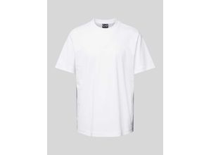 8058997385664 - T-Shirt mit Label-Print