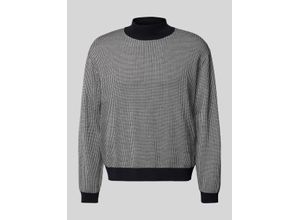 8058997528726 - Strickpullover mit gerippten Abschlüssen