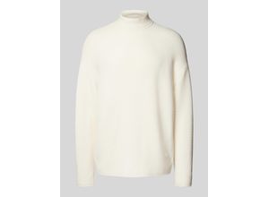 8058997529266 - Strickpullover aus Schurwolle mit Stehkragen