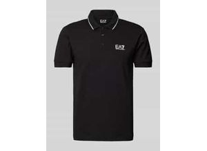 8058997871839 - Slim Fit Poloshirt mit Label-Print Modell TRAIN CORE 8058997871839 - Slim Fit Poloshirt mit Label-Print Modell TRAIN CORE