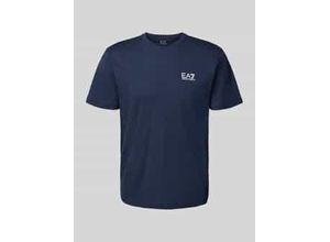 8058997875233 - T-Shirt mit Label-Print