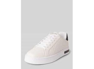8058997987325 - Sneaker mit Logo-Muster Modell SAFFIANO