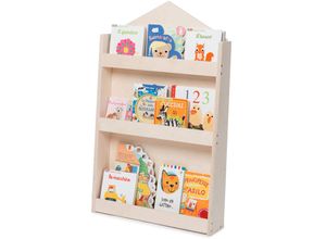 8059016510036 - Mobli - Cuckoo Natural Haus Bücherregal Montessori Multiplex 60x95x13cm - Natur