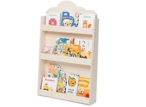 8059016510043 - Cuckoo Natural Haus Bücherregal Montessori Multiplex 60x95x13cm - Natur - Mobli