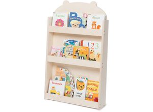 8059016510050 - Mobli Cuckoo Natural Haus Bücherregal Montessori Multiplex 60x95x13cm - Natur