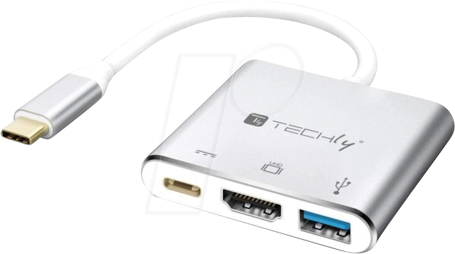 8059018362596 - USB31-HDMIPTY - Adapter USB C  > USB+HDMI+PD 4K@30Hz 01 m