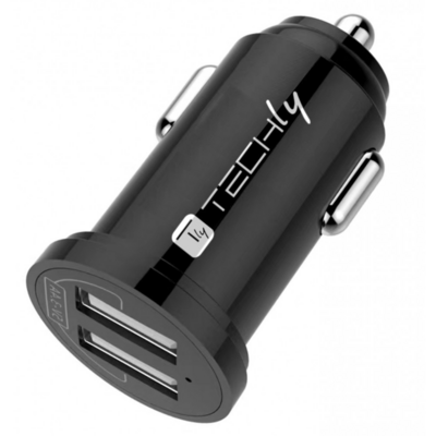 8059018365429 - Techly Autoladegerät 2x USB-A 24W 48A --