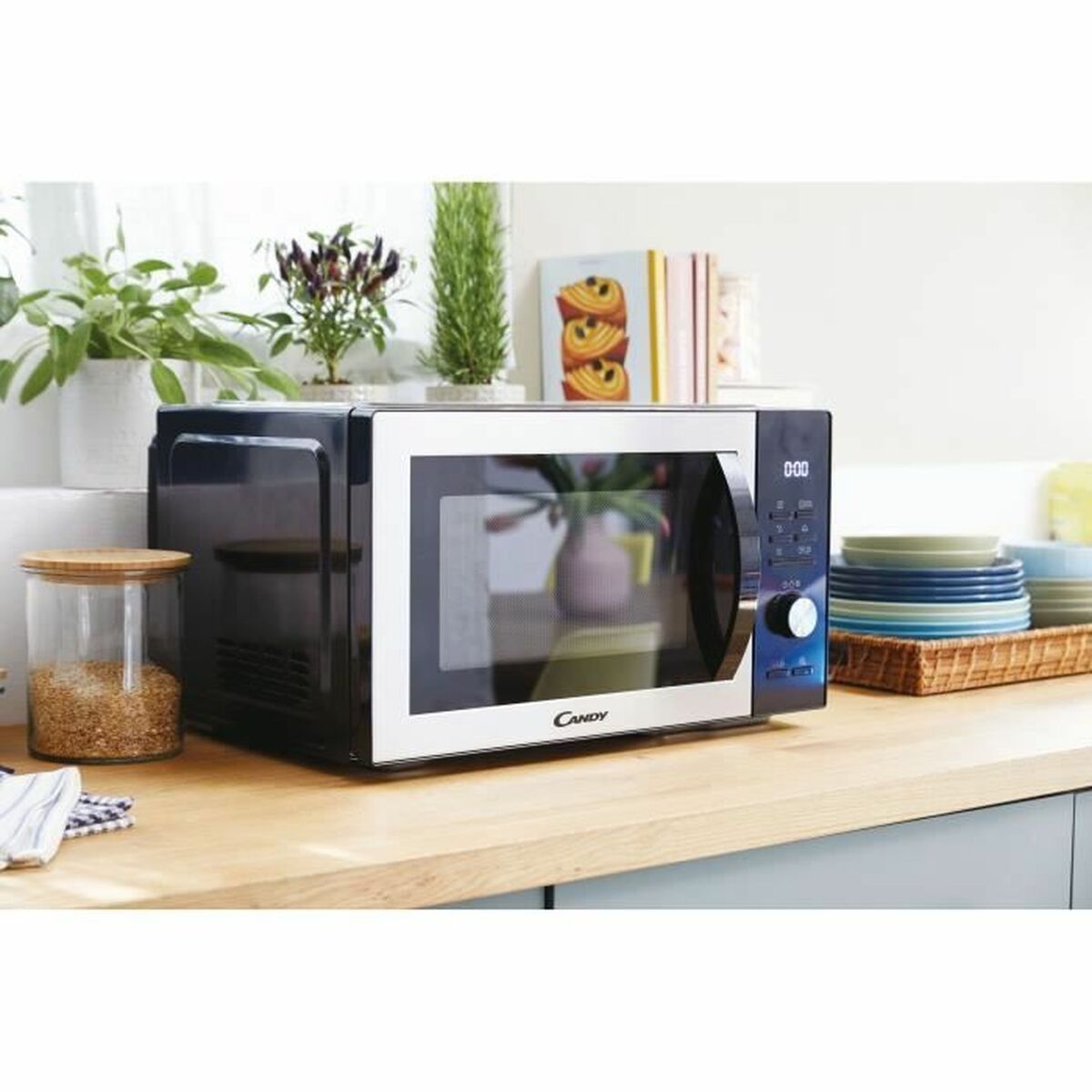 8059019053226 - Mikrowelle 38000997 Grau 1000 W 8059019053226 - Mikrowelle 38000997 Grau 1000 W