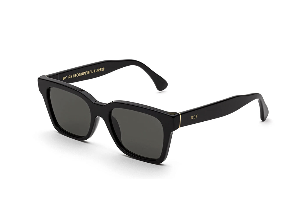 8059026092805 - Unisex C2N America Black Gläser SONNENBRILLEN Acetat Schwarz Schwarz Quadratisch