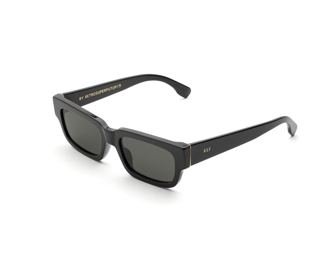 8059026093239 - Unisex WCH Roma Black Gläser SONNENBRILLEN Acetat Schwarz Grau Quadratisch Normal