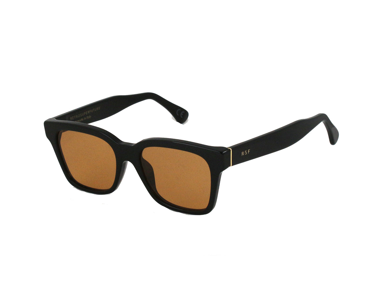 8059026096377 - Unisex 9i2 Amerika raffiniert schwarz Gläser SONNENBRILLEN Acetat Schwarz Braun Hocken