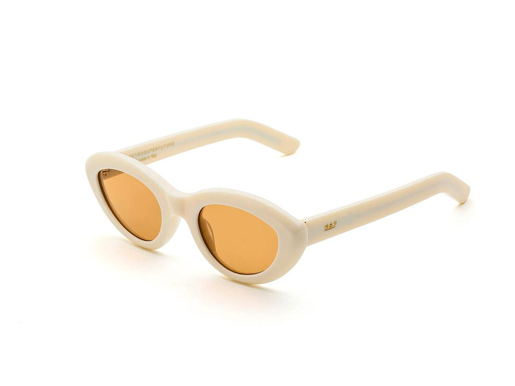 8059026097596 - Unisex GVE Cocca Panna Gläser SONNENBRILLEN Acetat Weiß Braun Cat Eye 8059026097596 - Unisex GVE Cocca Panna Gläser SONNENBRILLEN Acetat Weiß Braun Cat Eye