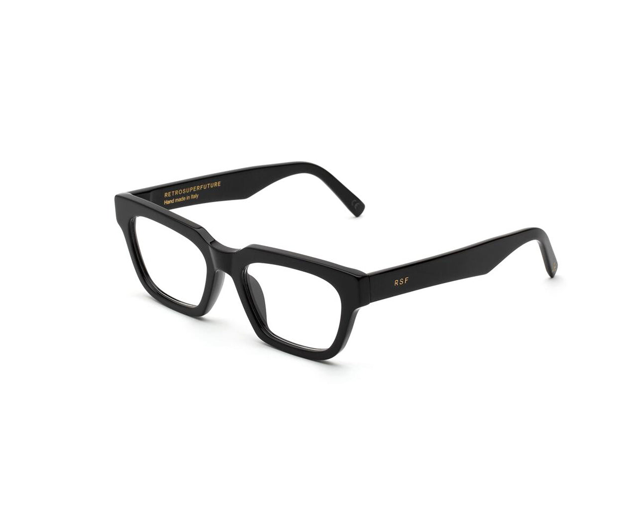 8059026102016 - Unisex M1V Numero 90 Nero Rahmen von BRILLEN Acetat Schwarz  Quadratisch