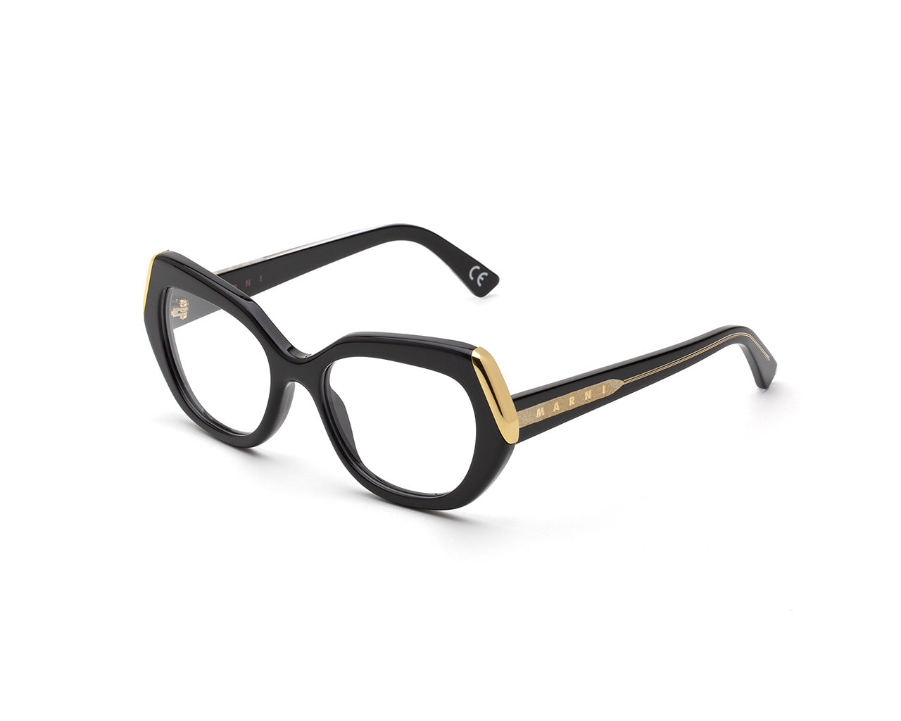 8059026103419 - Damen Antelope Canyon Black 47B Rahmen von BRILLEN Acetat Schwarz  Geometrisch