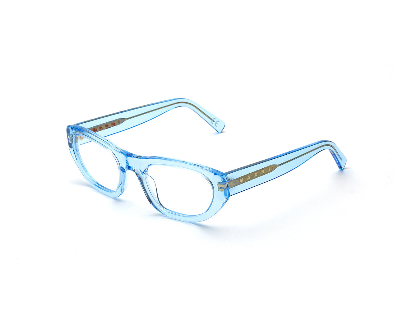 8059026103501 - Unisex Laamu Atoll Crystal Light Blue KJB Rahmen von BRILLEN Acetat Himmelblau  Kreisel