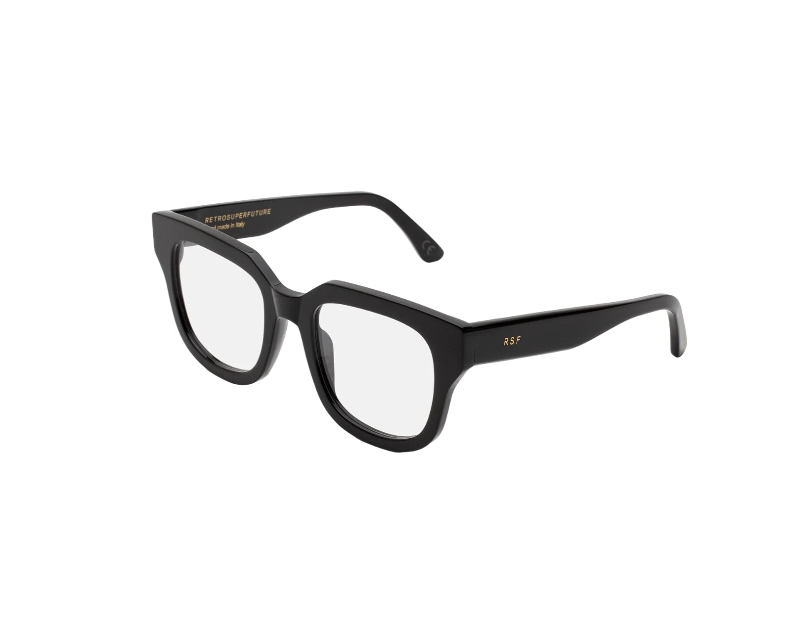 8059026104096 - Unisex LRP Sabato optical Nero Rahmen von BRILLEN Acetat Schwarz  Quadratisch Normal