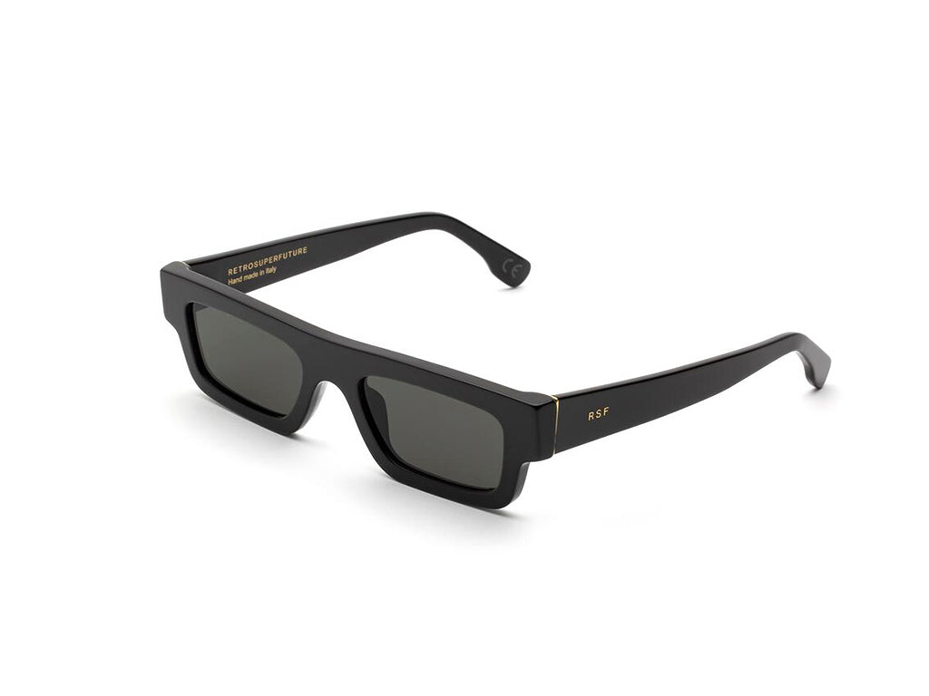 8059026104249 - Unisex ZW5 Colpo Black Gläser SONNENBRILLEN Acetat Schwarz Schwarz Quadratisch Normal