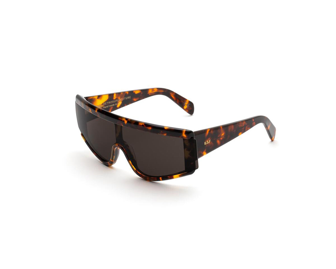 8059026106311 - Unisex Nyj Zed Burn Havanna Gläser SONNENBRILLEN Acetat Havanna Braun Maske Normal