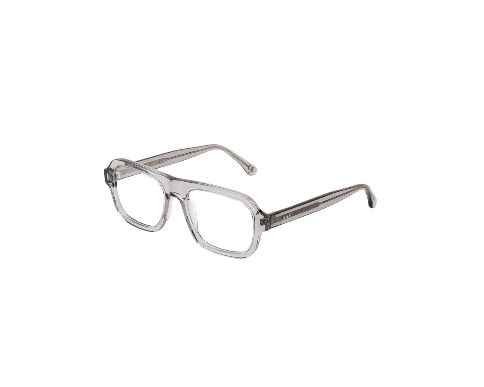 8059026106526 - Unisex FAM Numero 104 Nebbia Rahmen von BRILLEN Acetat Grau  Quadratisch