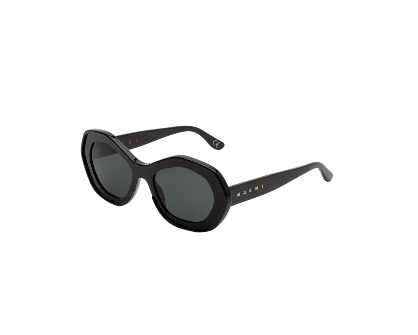 8059026106908 - Unisex Ulawun Vulcano Black J5B Gläser SONNENBRILLEN Acetat Schwarz Grau Oversize Normal