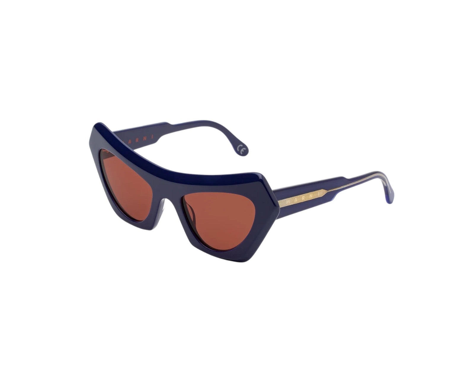 8059026106984 - Unisex Devil s Pool Blue J8Z Gläser SONNENBRILLEN Acetat Blau Braun Cat Eye Normal