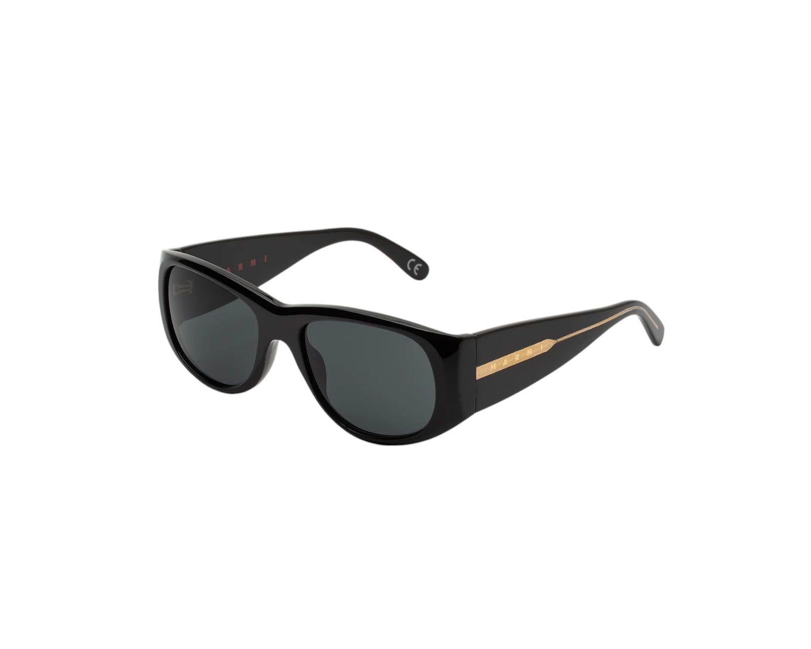 8059026107004 - Unisex Orinoco River Black Q8D Gläser SONNENBRILLEN Acetat Schwarz Grau Quadratisch Normal