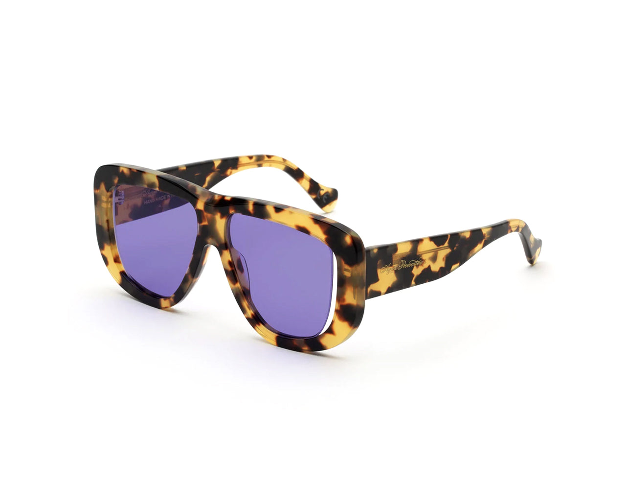 8059026107172 - Damen 2RZ Karley Tortoise Gläser SONNENBRILLEN Steckdose Acetat Havanna Violett Pilot Normal