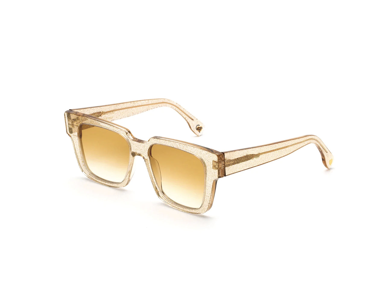 8059026107295 - Damen IGB Debie Crystal Glitter Gläser SONNENBRILLEN Steckdose Acetat Beige Braun Quadratisch Normal Schattiert