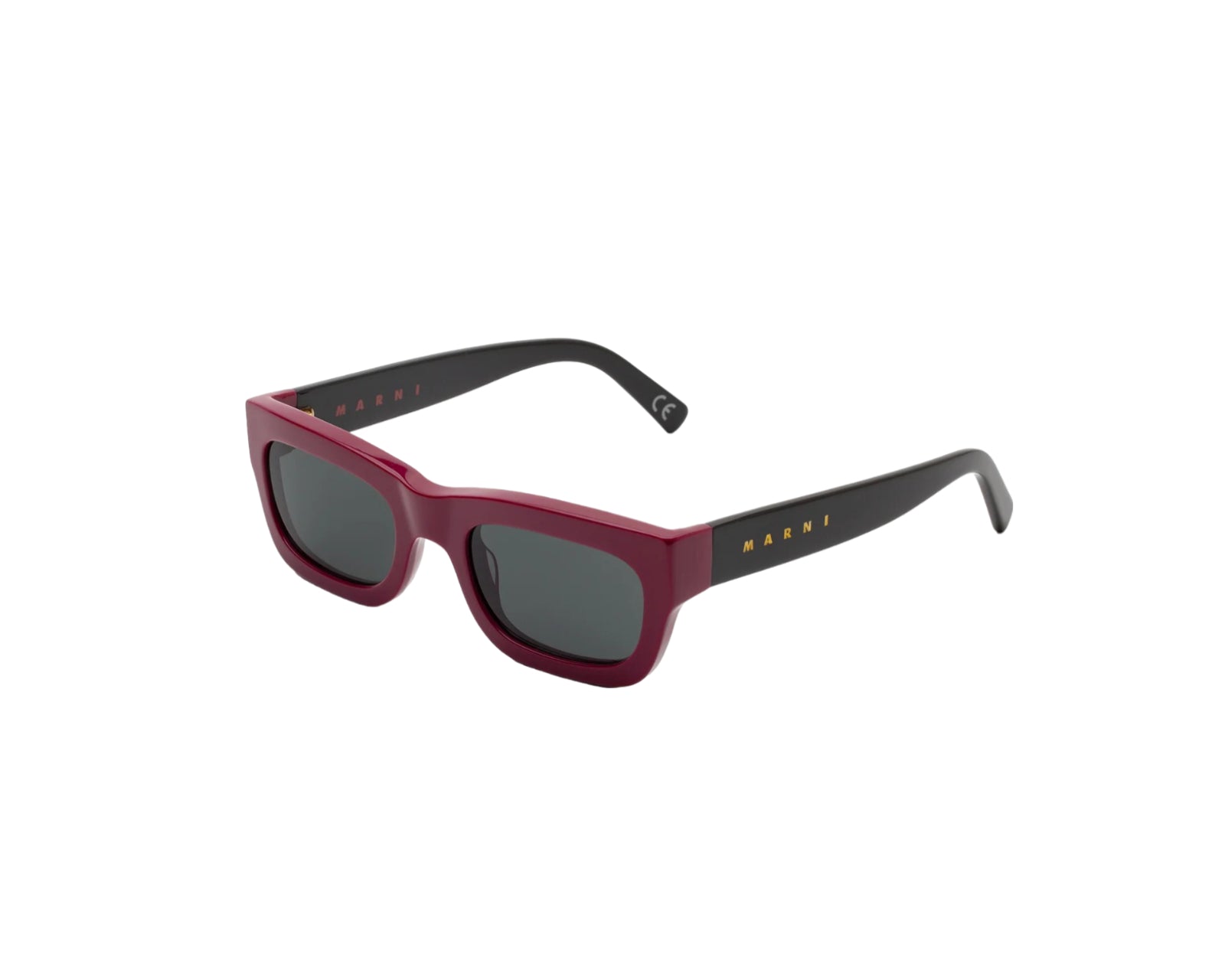 8059026107738 - Unisex Kawasan Falls Bordeaux KFK Gläser SONNENBRILLEN Acetat Bordeaux Grau Quadratisch