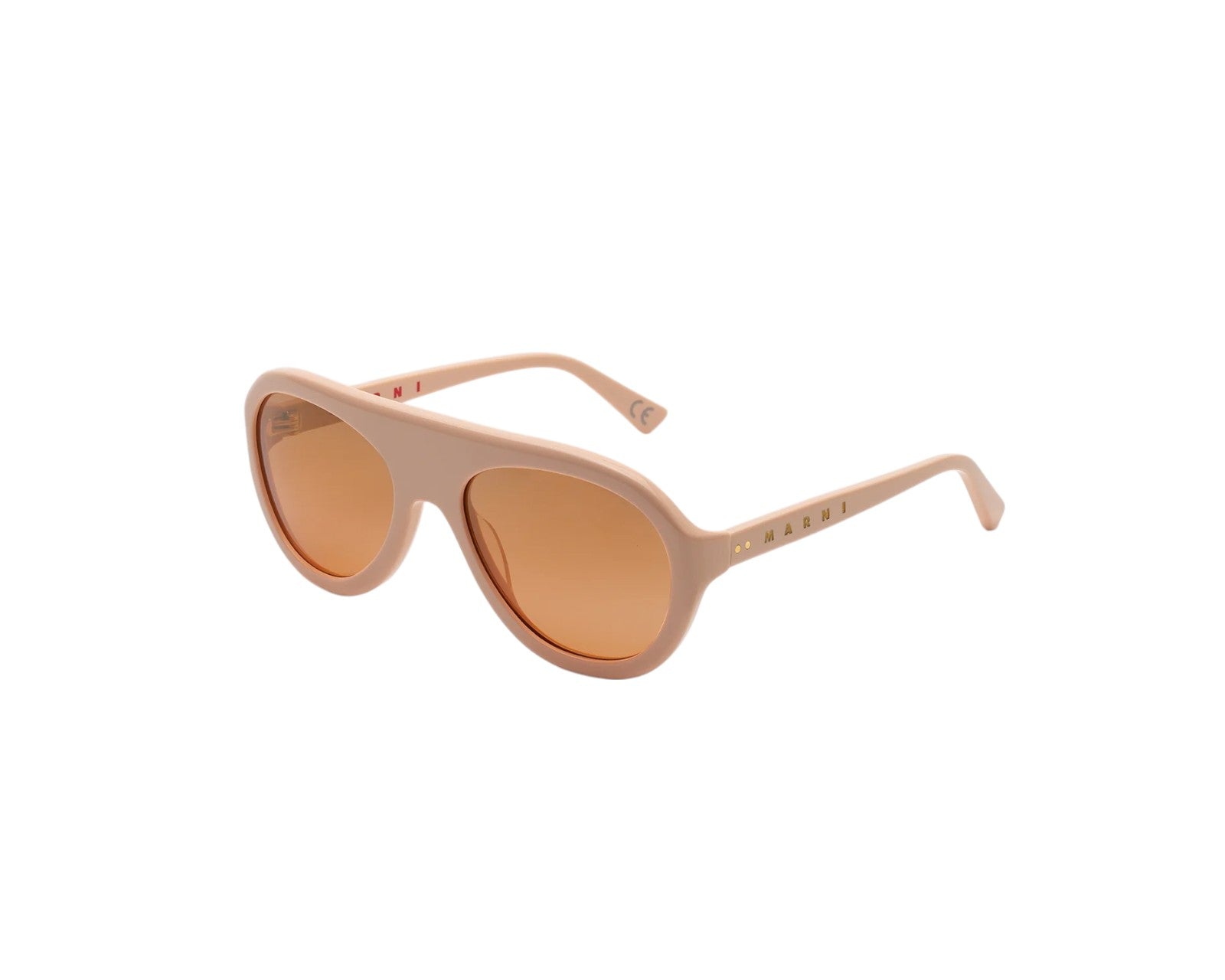 8059026107752 - Unisex Mount Toc Nude 4JF Gläser SONNENBRILLEN Acetat Rosa Orange Pilot Normal