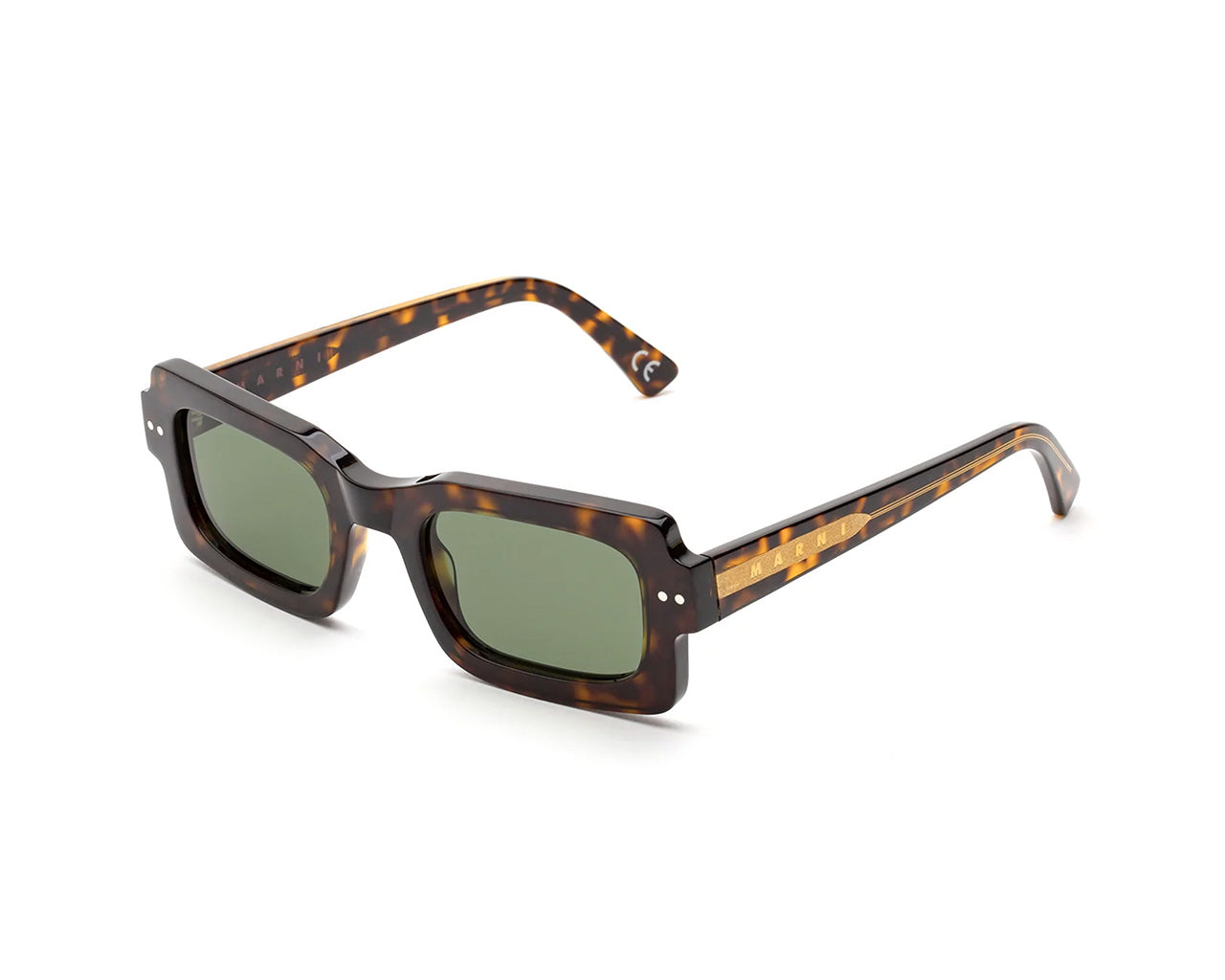 8059026108117 - Unisex Lake Vostok Havana 3627 HN3 Gläser SONNENBRILLEN Acetat Havanna Grün Quadratisch Normal