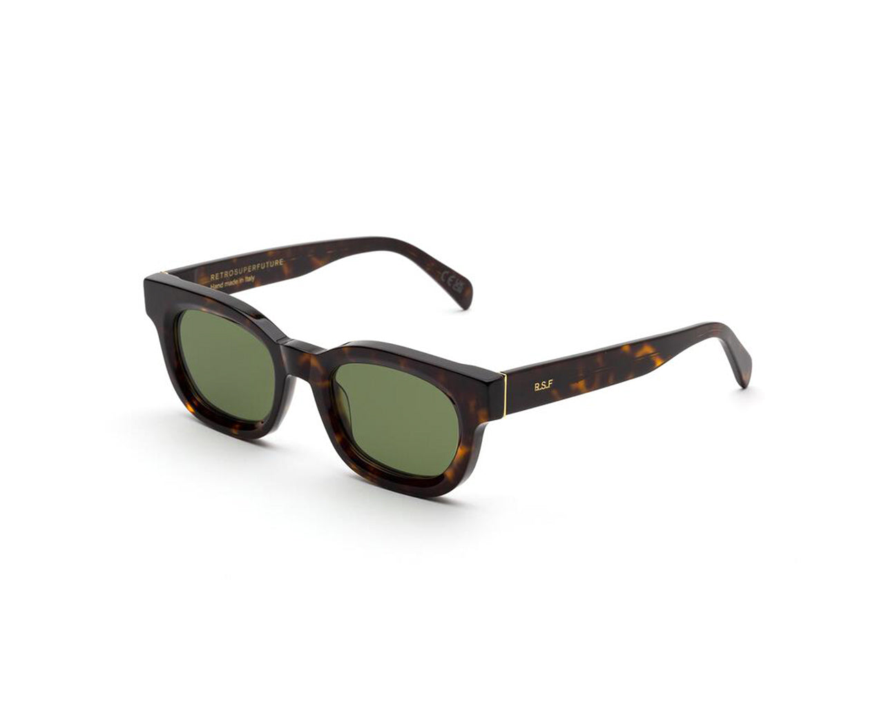 8059026109367 - Unisex RCF Sempre 3627 Gläser SONNENBRILLEN Acetat Havanna Grün Panthos Normal