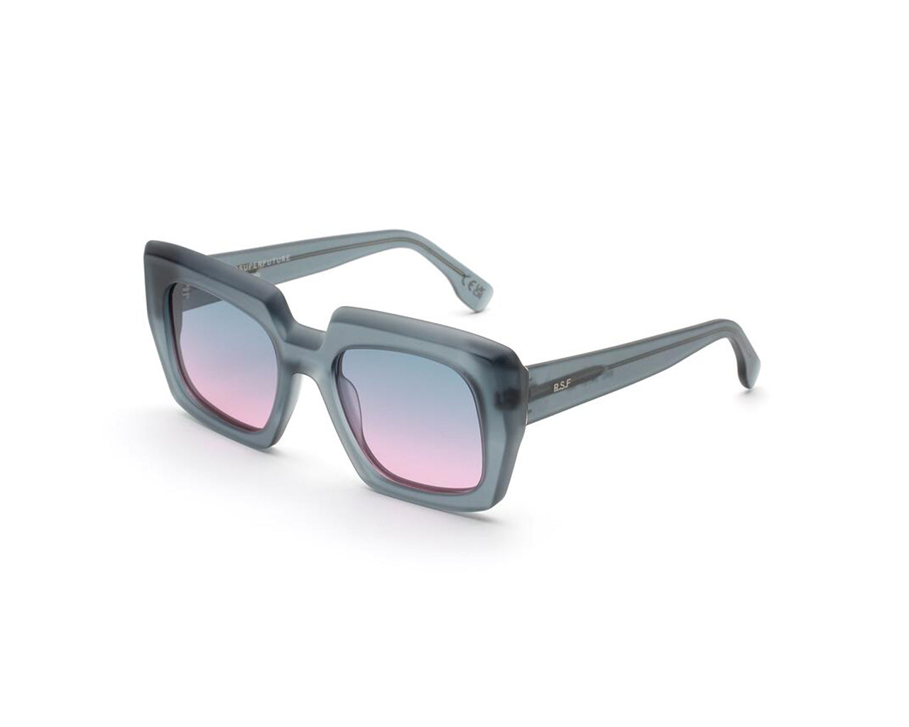 8059026109466 - Unisex EKC Schwimmbad gesteinigt Gläser SONNENBRILLEN Acetat Grau Himmelblau Hocken Normal Schattiert