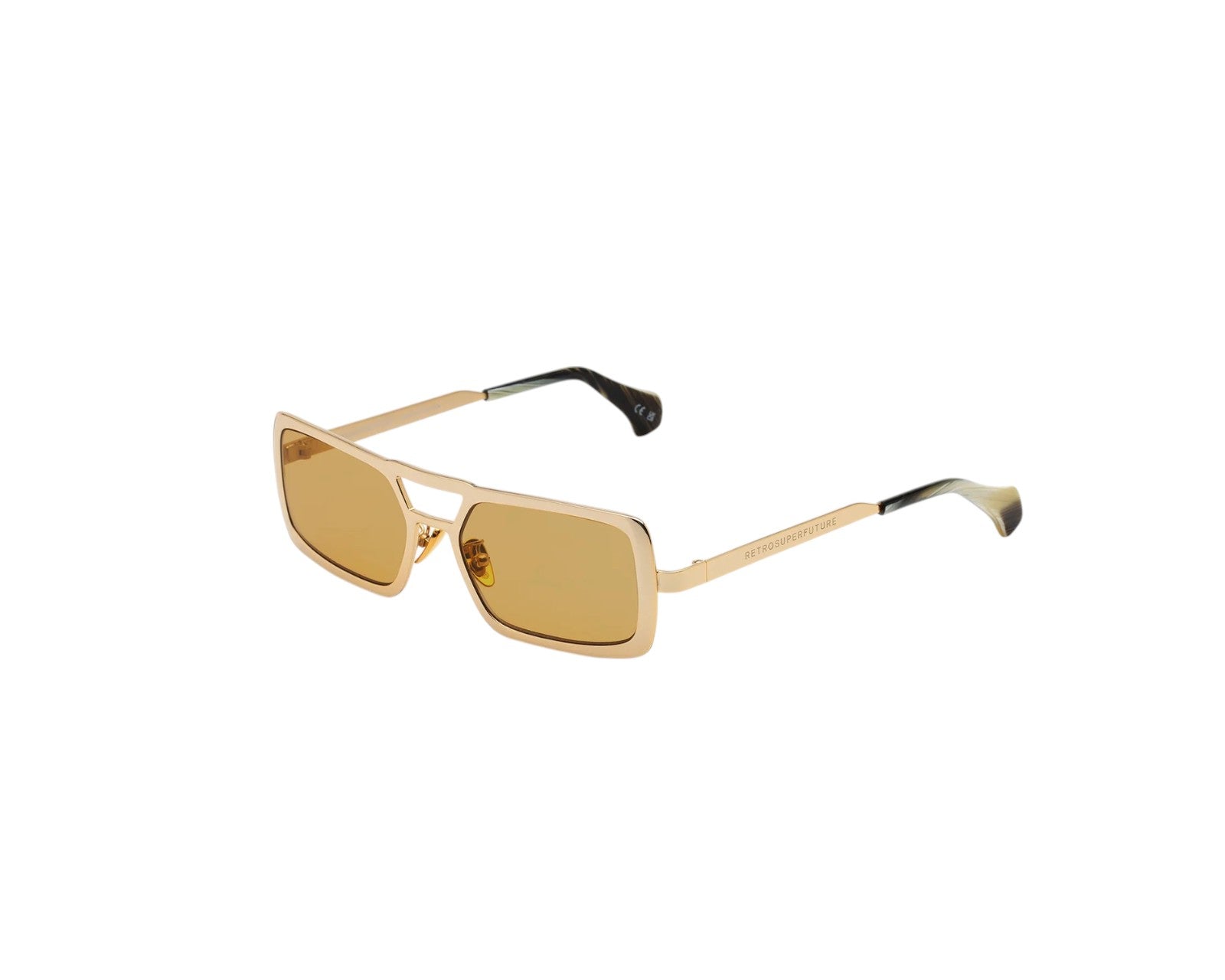 8059026109633 - Unisex 9TQ Stereo Supernova Sonnenbrillen Metall Gold Gelb Quadratisch Normal